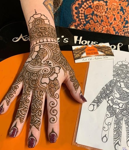 Gallery photo 7 of Atlanta's House of Henna