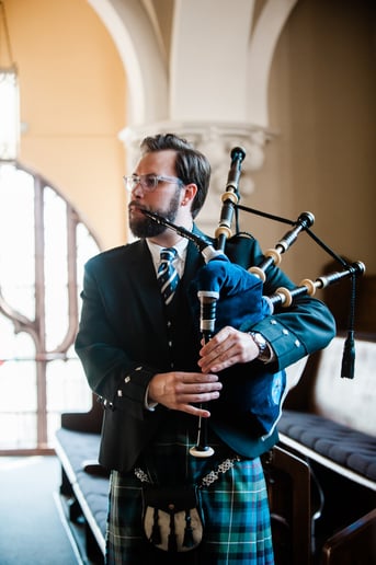 Gallery photo 1 of Charles Wright, Bagpiper