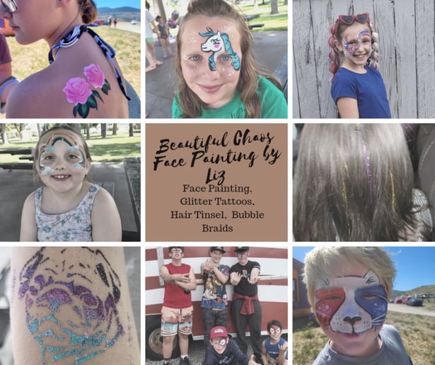 Gallery photo 1 of Beautiful Chaos Face Painting