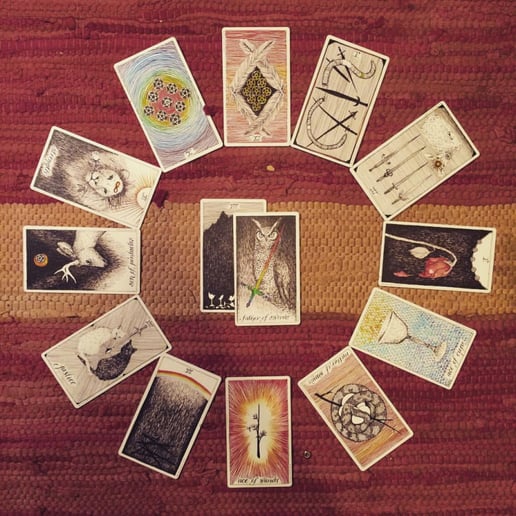 Gallery photo 2 of Black Ink Tarot and Palm