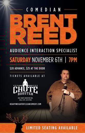 Gallery photo 1 of Brent Reed Heavyweight Of Clean Comedy