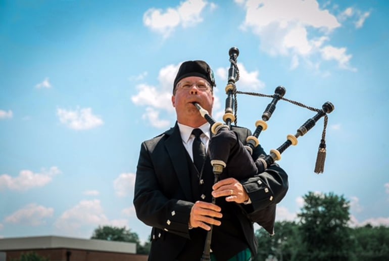 Gallery photo 6 of Byrnes Bagpipe Services