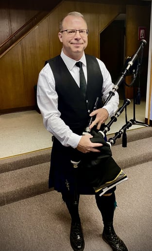 Gallery photo 3 of Byrnes Bagpipe Services