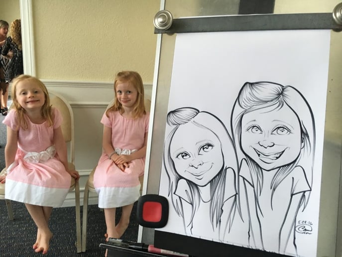 Gallery photo 2 of Caricatures by Cameron Canales