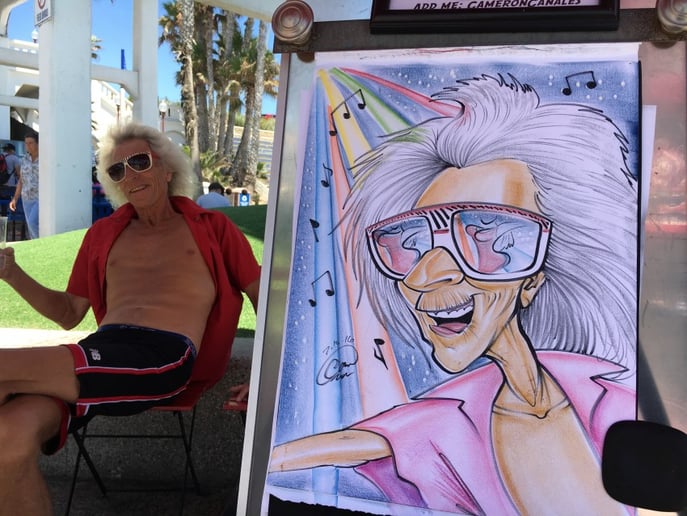 Gallery photo 4 of Caricatures by Cameron Canales