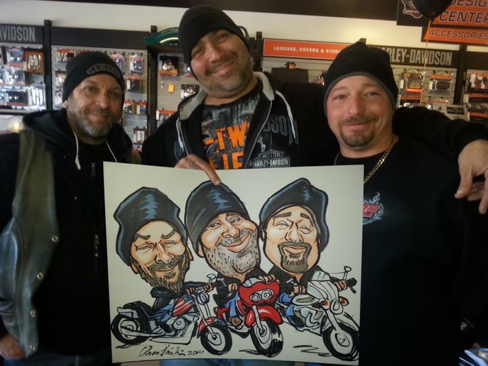 Gallery photo 3 of Caricaturist 4 Hire