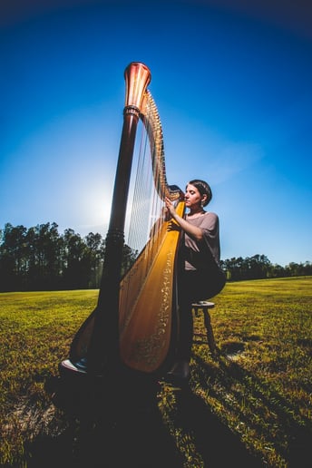 Gallery photo 7 of Christina Brier, harpist