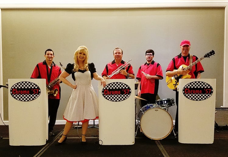Gallery photo 29 of Chrome 57 Band, 50s, 60s, Oldies, to current hits!