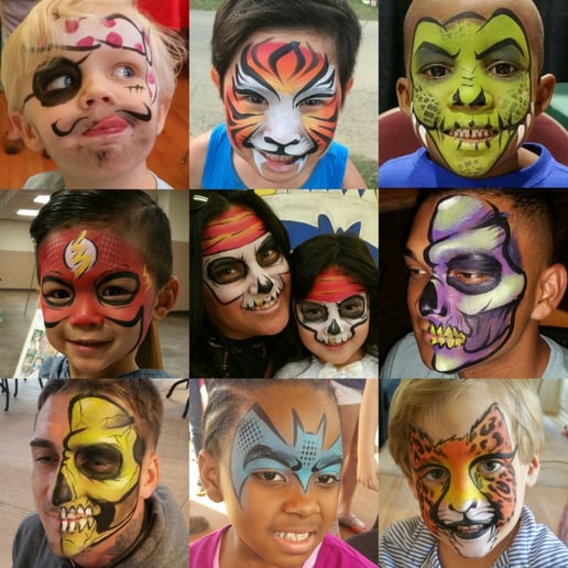 Gallery photo 3 of Copycats Face Painting