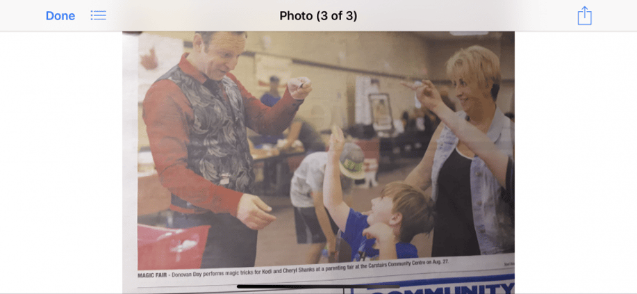 Gallery photo 7 of Donovan Day Magician