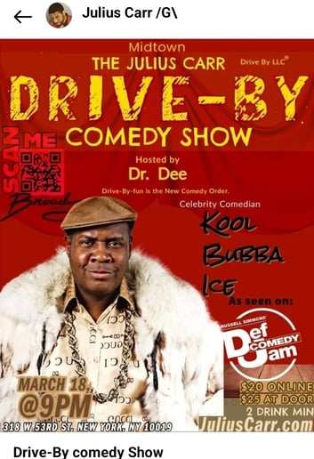 Gallery photo 1 of Drive-By comedy Show