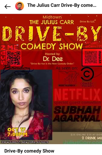 Gallery photo 2 of Drive-By comedy Show