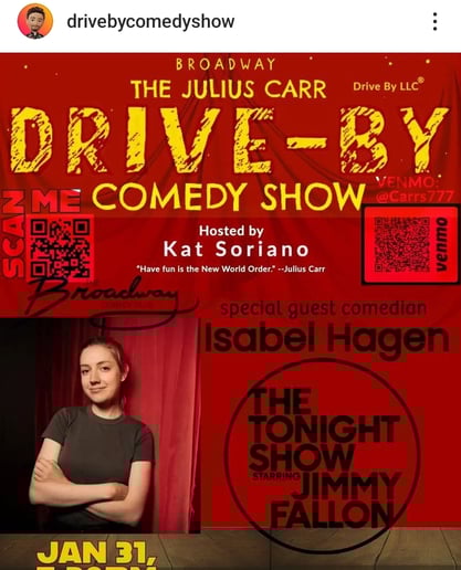 Gallery photo 5 of Drive-By comedy Show