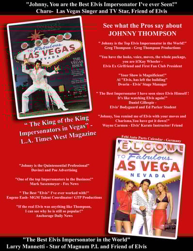Gallery photo 8 of Elvis Tribute : Johnny Thompson