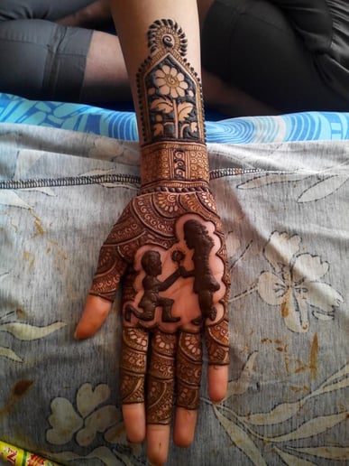 Gallery photo 5 of Elegant Heena Mehndi Tatoo