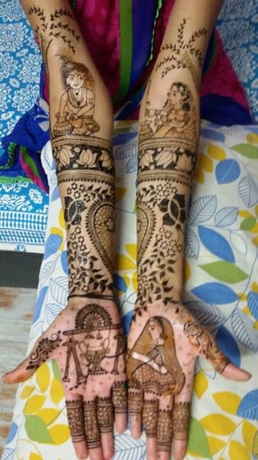 Gallery photo 6 of Elegant Heena Mehndi Tatoo