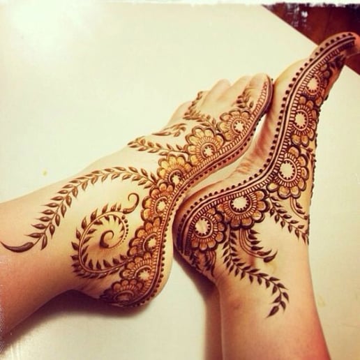 Gallery photo 9 of Elegant Heena Mehndi Tatoo