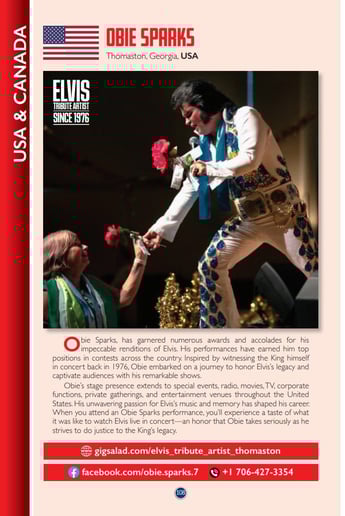 Gallery photo 10 of Obie Sparks: Elvis Tribute Artist