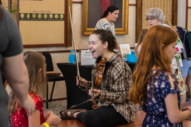 Gallery photo 7 of Emmeline MacMillan, Violinist