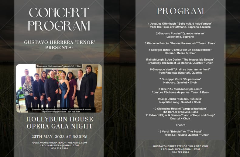 Gallery photo 25 of Gustavo Herrera "Pop and Opera Singer" (Tenor)