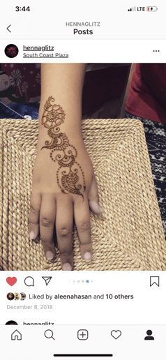 Gallery photo 10 of Henna Glitz