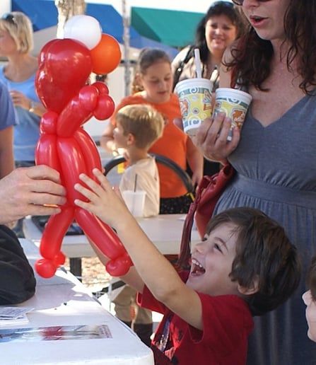 Gallery photo 1 of Island Paradise Balloon Art