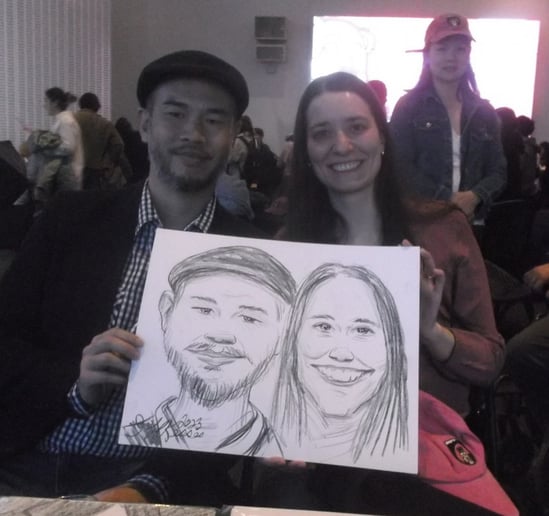 Gallery photo 3 of Jeff Kesses / Formal Portrait and Caricature Artist