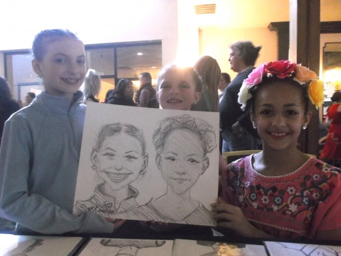 Gallery photo 7 of Jeff Kesses / Formal Portrait and Caricature Artist