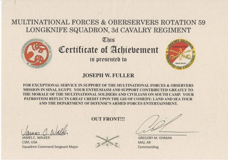 Gallery photo 63 of Jody Fuller: Comedian. Speaker. Writer. Soldier.