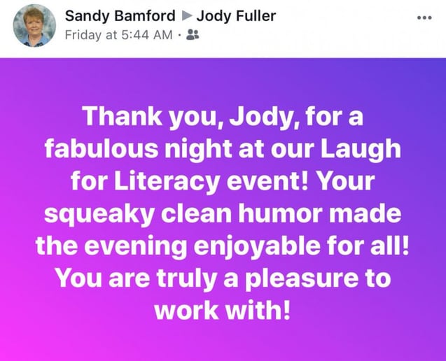 Gallery photo 74 of Jody Fuller: Comedian. Speaker. Writer. Soldier.