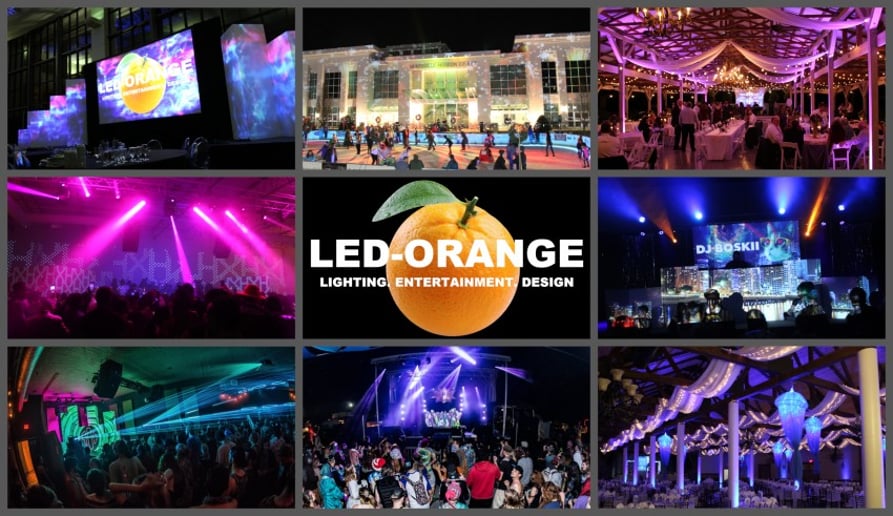 Gallery photo 1 of LED-Orange Projection Mapping