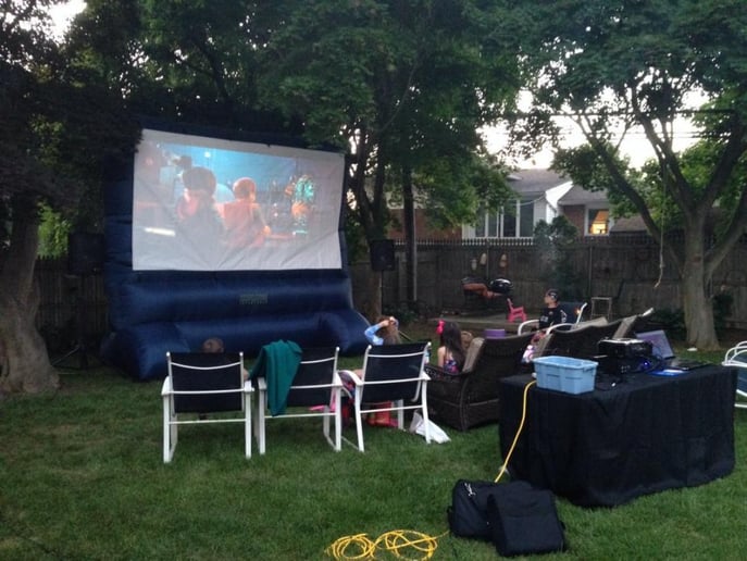 Gallery photo 5 of Long Island Backyard Movie