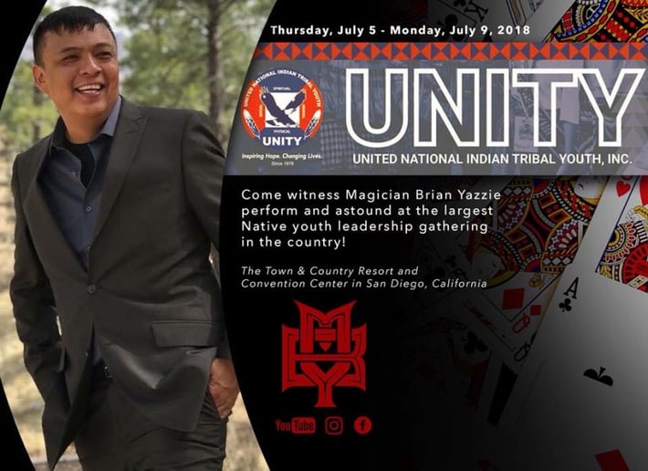 Gallery photo 8 of Magician Brian Yazzie