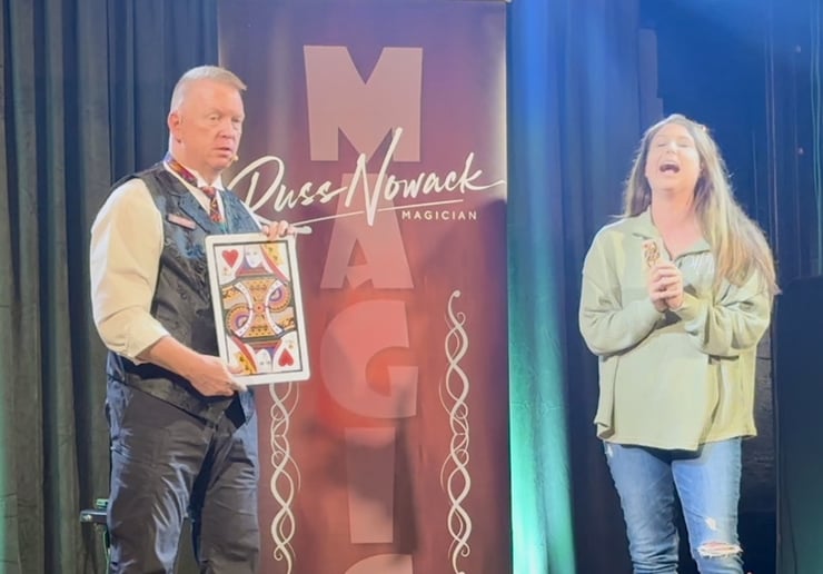 Gallery photo 9 of Magician Russ Nowack - Hocus Pocus Entertainment