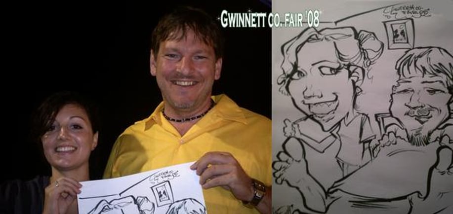 Gallery photo 1 of Marcus the Caricature Artist