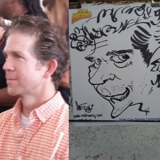 Gallery photo 6 of Marcus the Caricature Artist