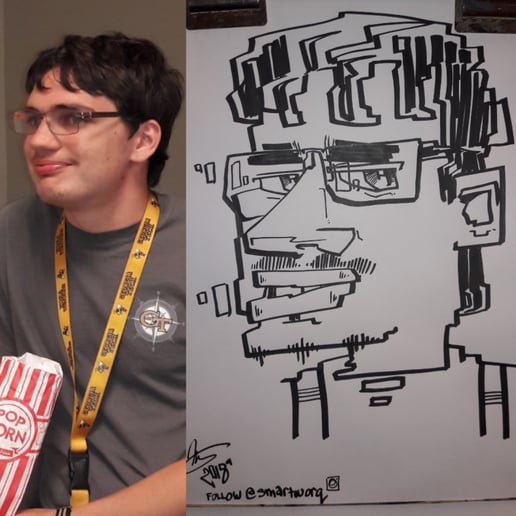 Gallery photo 7 of Marcus the Caricature Artist