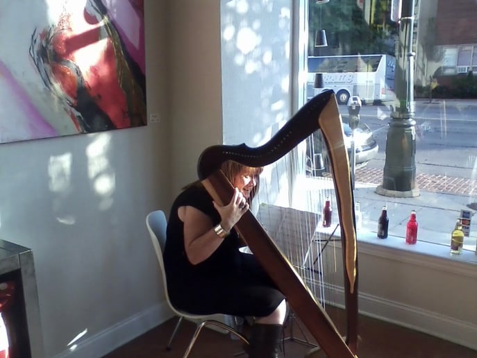 Gallery photo 4 of Michele Roger, Harpist