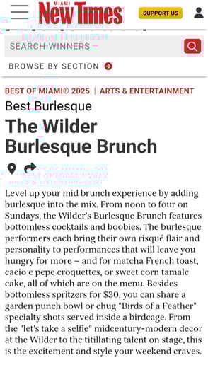 Gallery photo 4 of Moon River Cabaret