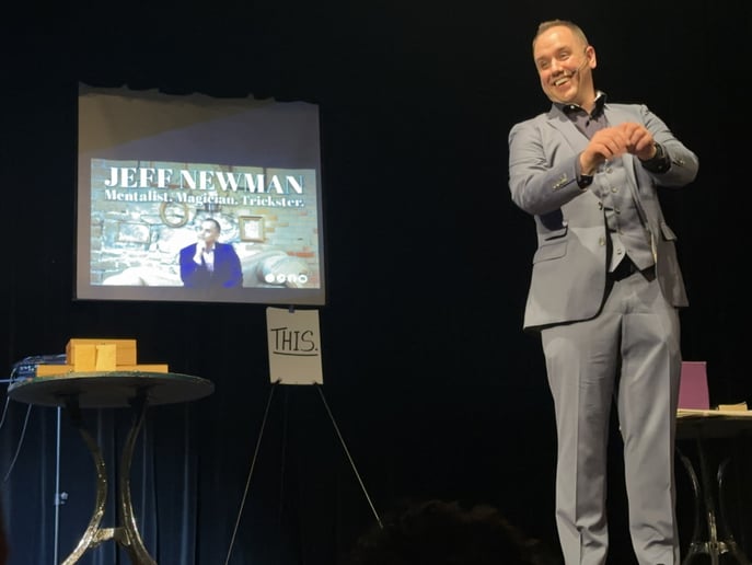Gallery photo 11 of Jeff Newman: Corporate Mentalist, Magician, Entertainer