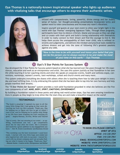 Gallery photo 7 of Oya Thomas - Keynote Speaker