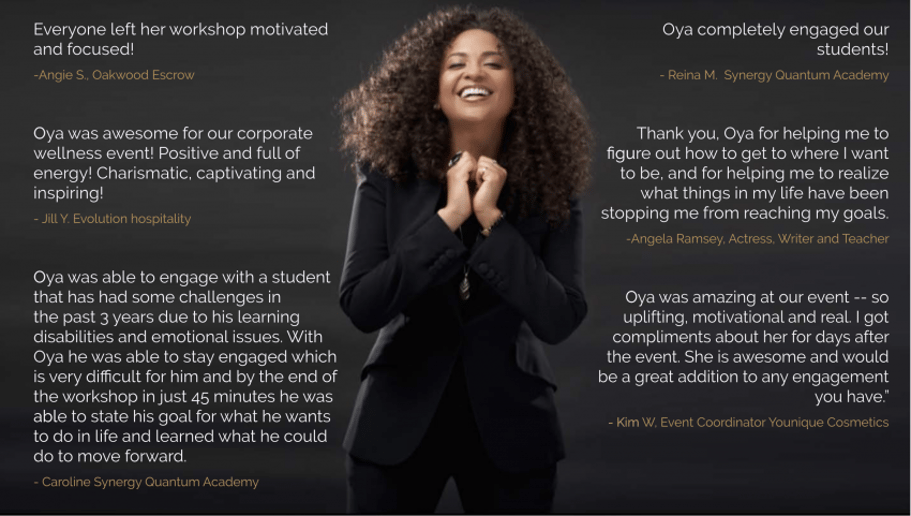 Gallery photo 9 of Oya Thomas - Keynote Speaker