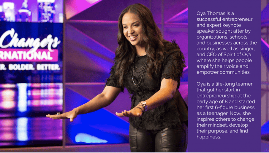 Gallery photo 11 of Oya Thomas - Keynote Speaker