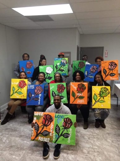 Gallery photo 2 of Paint MOORE with Antonio Paint Classes