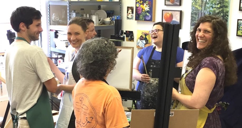 Gallery photo 8 of Painting Party at Still Life Studio