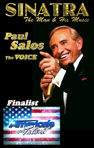 Gallery photo 3 of America's Got Talent Finalist, Paul Salos: The VOICE of Sinatra
