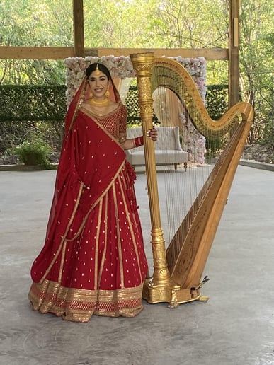 Gallery photo 2 of Romantic, Elegant Ambient Event Harpist