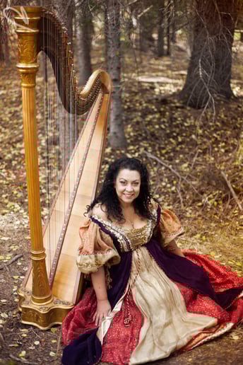 Gallery photo 3 of Romantic, Elegant Ambient Event Harpist
