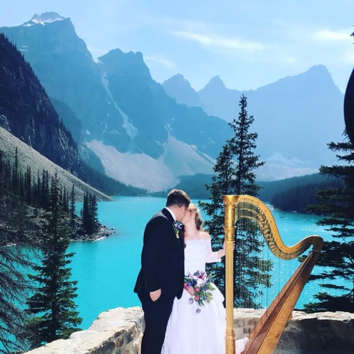 Gallery photo 4 of Romantic, Elegant Ambient Event Harpist