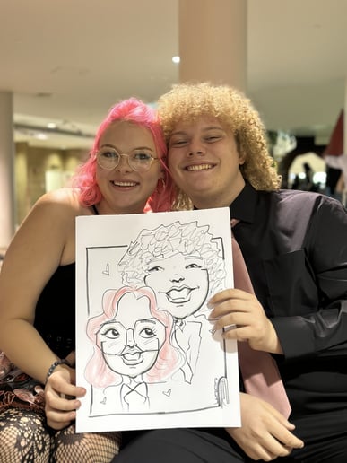 Gallery photo 3 of Sketchy Faces Caricature Company